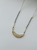 Minimal Stone Pendent Demifine mangalsutra
