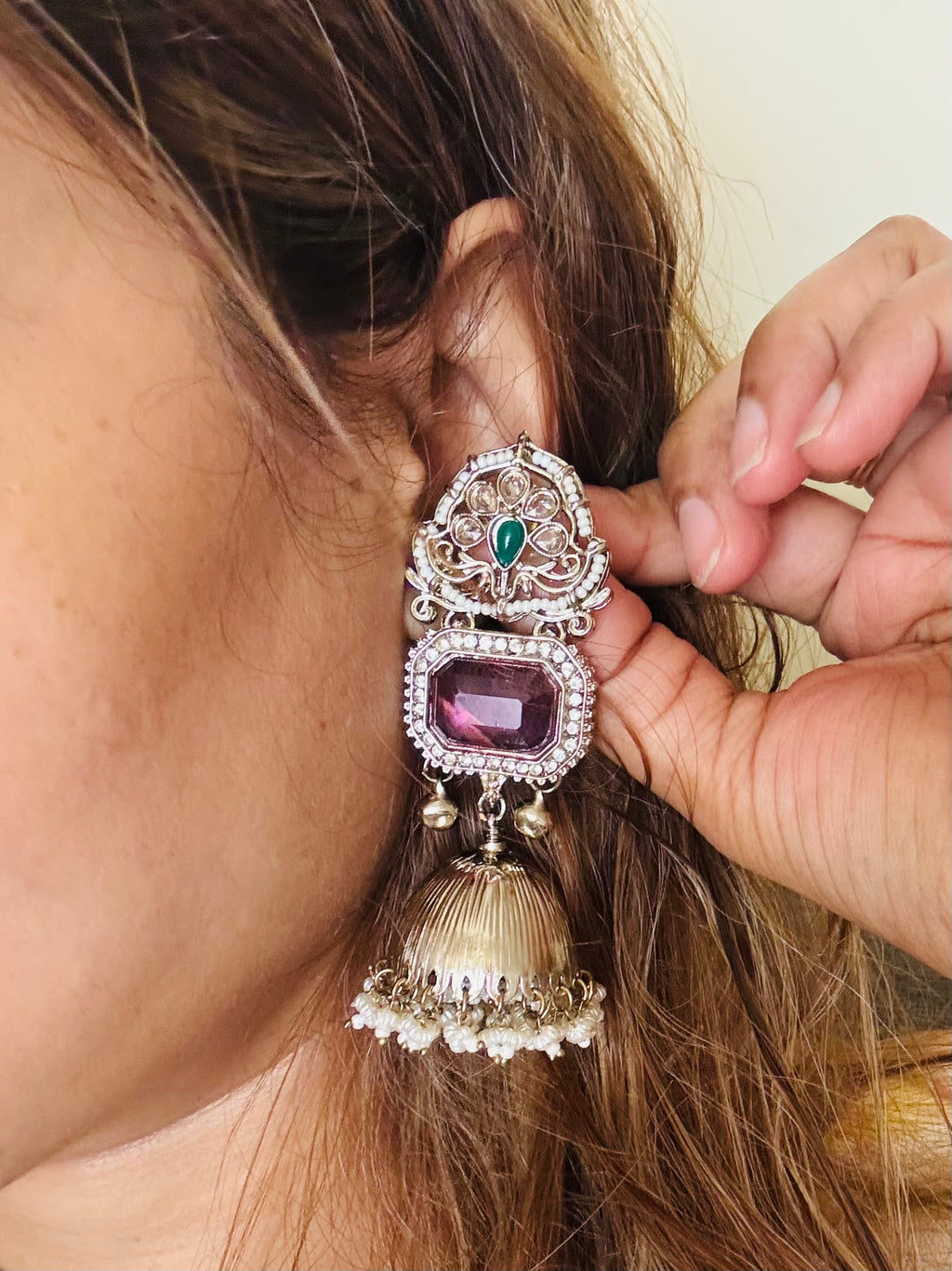 Noir Maharani Jhumka