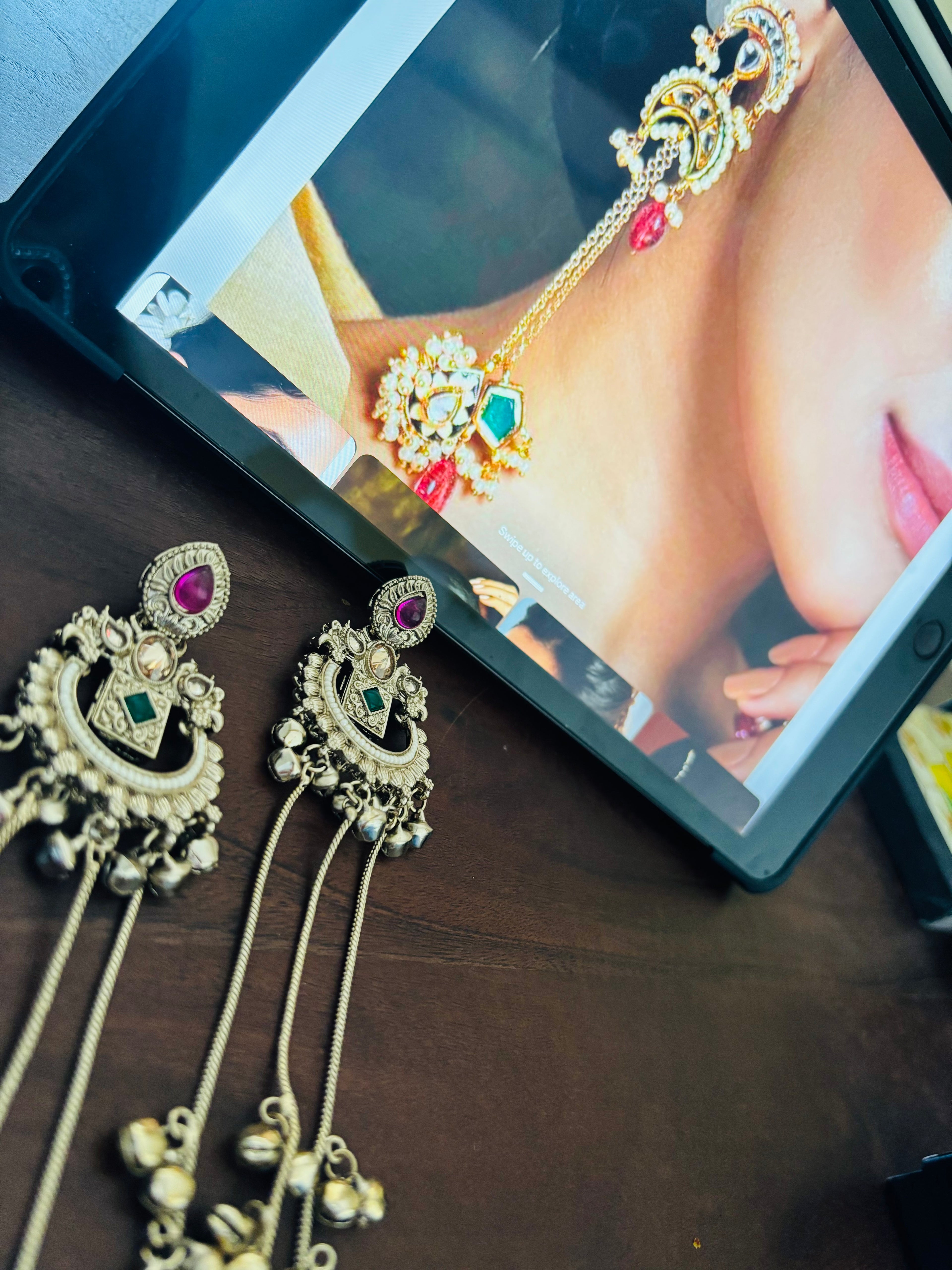 Kashmiri Legacy Earrings