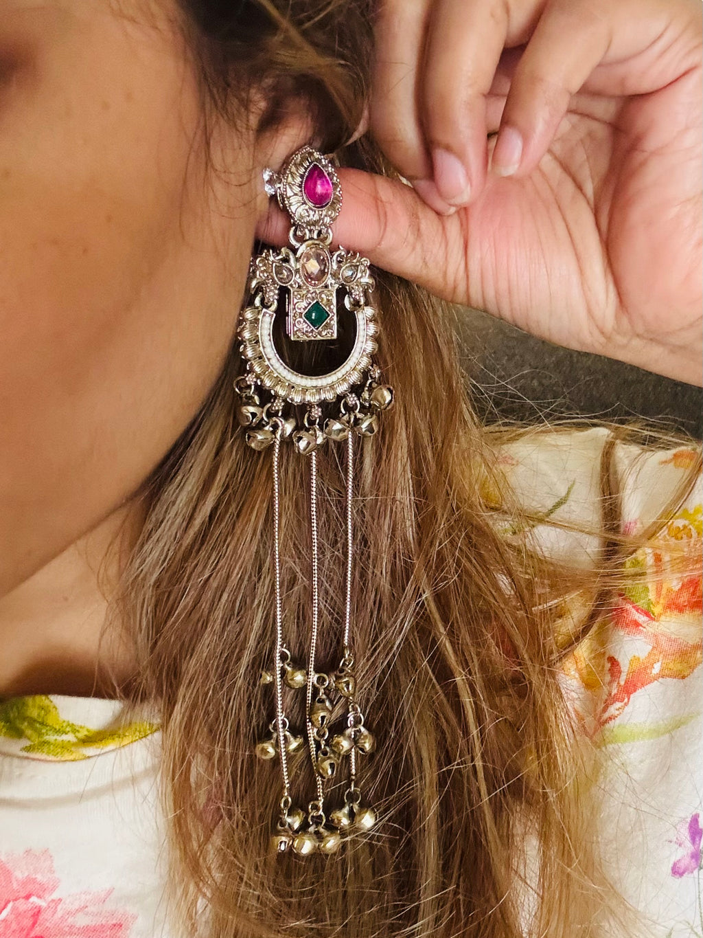 Kashmiri Legacy Earrings