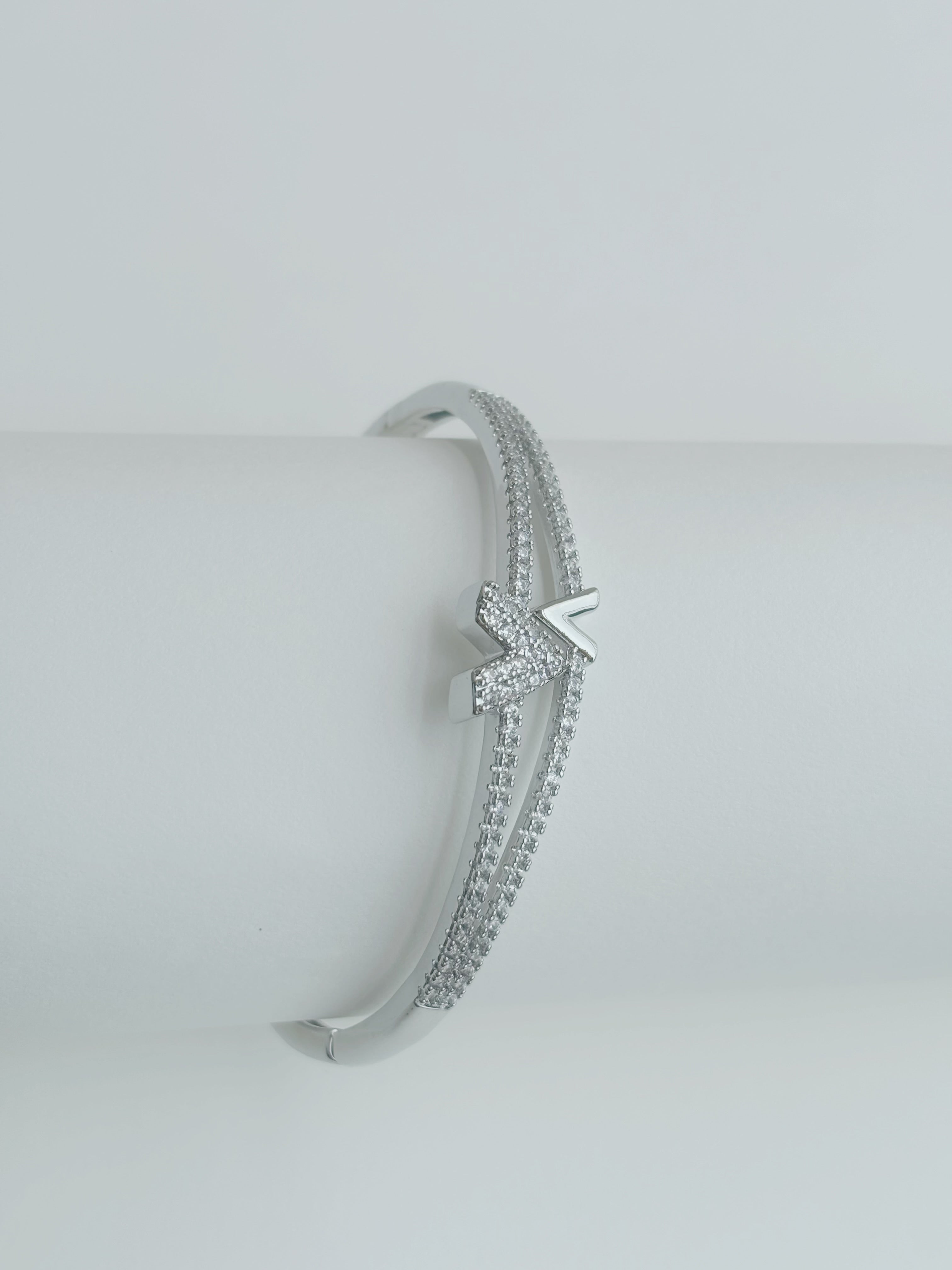 Silver Gossip Kara- Free size