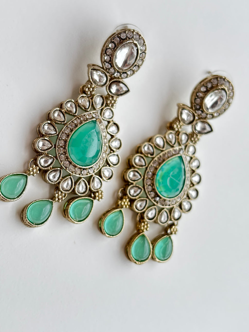 Miraaya Mint Drops Earring