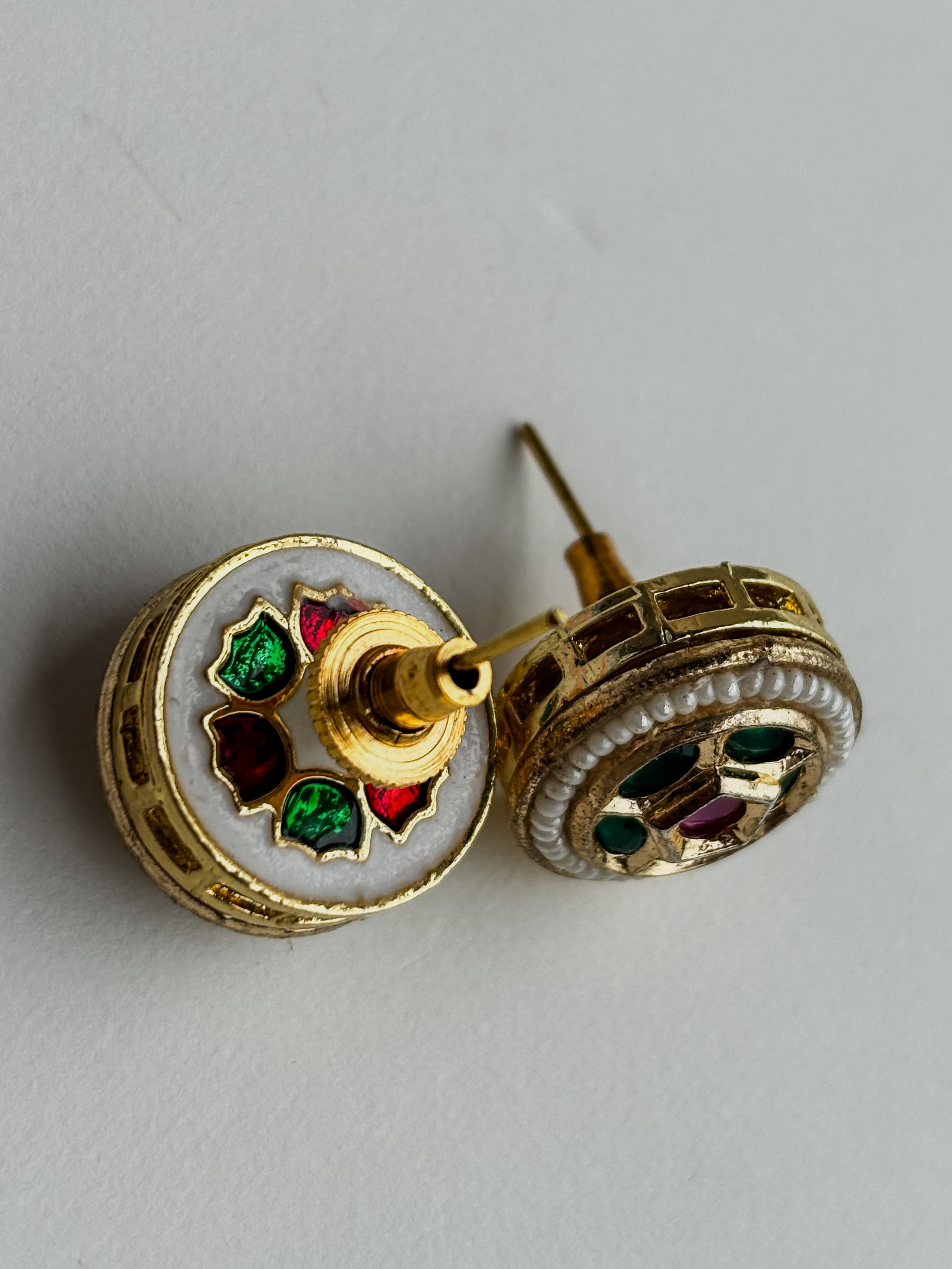 Rajsi Noor Studs -Inspired by timeless royal elegance.